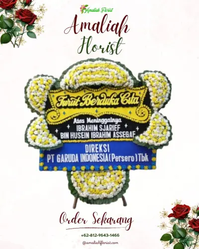 Papan Bunga Duka di Cisuren