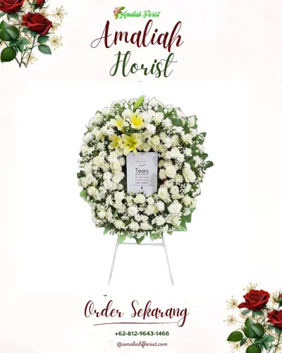 Krans Bunga Duka Cita di Cisuren